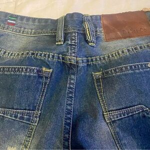 Diesel Men's Dark Blue Denim Jeans